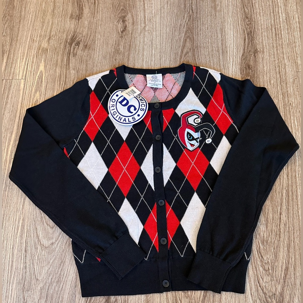 DC Comics Harley Quinn Cardigan Size S